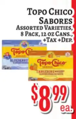Trade Fair Supermarket TOPO CHICO SABORES offer