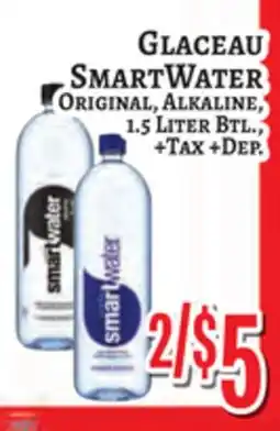 Trade Fair Supermarket Glaceau SMARTWATER offer