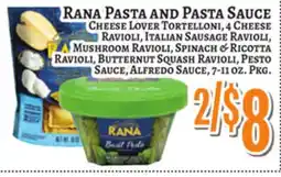 Trade Fair Supermarket Rana Pasta and Pasta Sauce offer