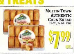 Trade Fair Supermarket Muffin Town Authentic Corn Bread offer