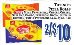 Trade Fair Supermarket TOTINO'S PIZZA ROLLS offer