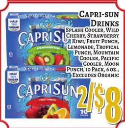 Trade Fair Supermarket CAPRI-SUN DRINKS offer