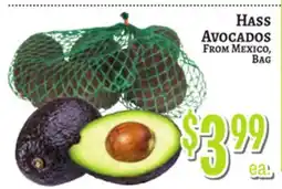 Trade Fair Supermarket HASS AVOCADOS FROM MEXICO, Bag offer