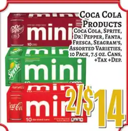 Trade Fair Supermarket Coca-Cola Products offer