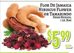 Trade Fair Supermarket FLOR De Jamaica Hibiscus Flower OR Tamarindo offer