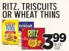 Zuppardo's Ritz, triscuits or wheat thins offer