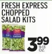 Zuppardo's Fresh express chopped salad kits offer