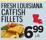 Zuppardo's Fresh louisiana catfish fillets offer