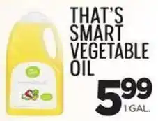Zuppardo's That's smart vegetable oil offer