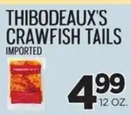 Zuppardo's Thibodeaux's crawfish tails offer
