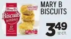 Zuppardo's Mary B biscuits offer
