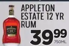 Zuppardo's Appleton estate 12 yr rum offer