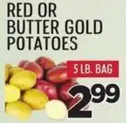 Zuppardo's Red or butter gold potatoes offer