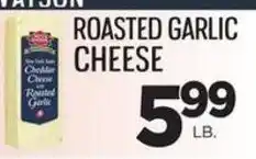 Zuppardo's Roasted garlic cheese offer