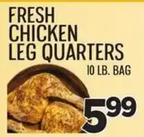 Zuppardo's Fresh chicken leg quarters offer