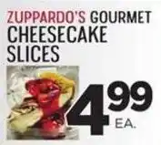 Zuppardo's Zuppardo's gourmet cheesecake slices offer