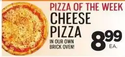 Zuppardo's Pizza of the week cheese pizza offer