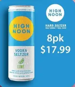 Price Cutter High noon hard seltzer offer