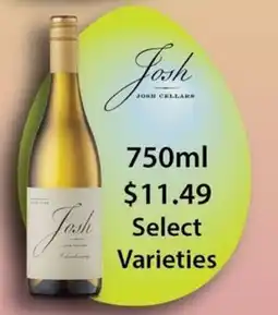 Price Cutter Josh cellars offer