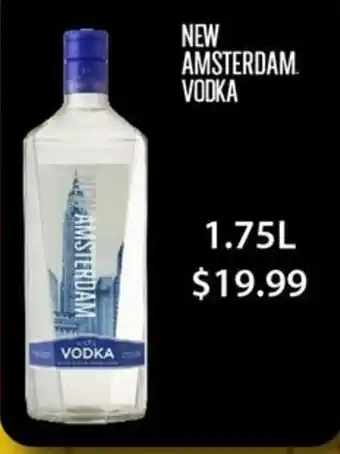 Price Cutter New amsterdam vodka offer