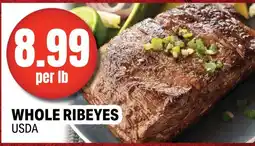 Holiday Foods Whole ribeyes offer