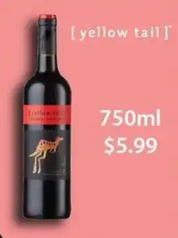 Price Cutter Yellow tail offer