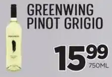 Zuppardo's Greenwing pinot grigio offer