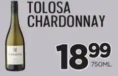 Zuppardo's Tolosa chardonnay offer