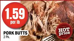 Holiday Foods Pork butts offer