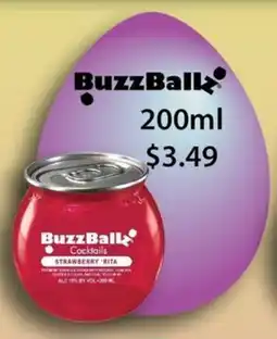 Price Cutter BuzzBall offer