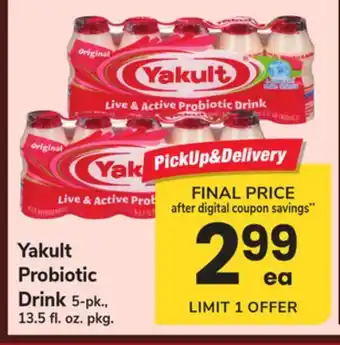 ACME Yakult Probiotic Drink offer
