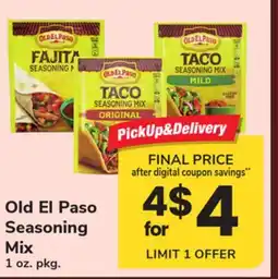 ACME Old El Paso Seasoning Mix offer