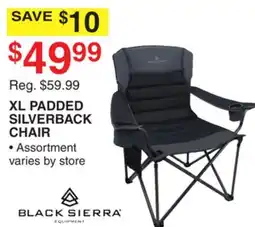 Dunham's Sports XL PADDED SILVERBACK CHAIR offer