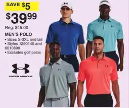 Dunham's Sports MEN'S POLO offer