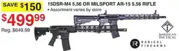 Dunham's Sports 15DSR-M4 5.56 OR MILSPORT AR-15 5.56 RIFLE offer
