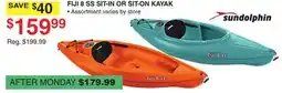 Dunham's Sports FIJI 8 SS SIT-IN OR SIT-ON KAYAK offer