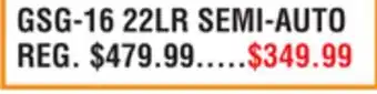 Dunham's Sports GSG-16 22LR SEMI-AUTO offer