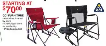 Dunham's Sports GCI FURNITURE offer