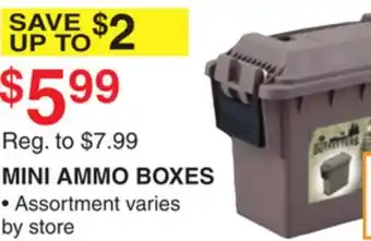 Dunham's Sports MINI AMMO BOXES offer