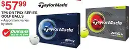 Dunham's Sports TP5 OR TP5X SERIES GOLF BALLS offer