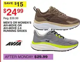 Dunham's Sports MEN'S OR WOMEN'S AVI-MOVE OR AVI-MOVE 2.0 RUNNING SHOES offer