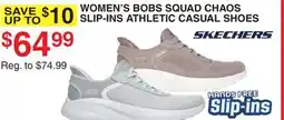 Dunham's Sports WOMEN'S BOBS SQUAD CHAOS SLIP-INS ATHLETIC CASUAL SHOES offer