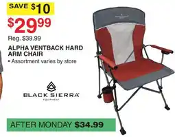 Dunham's Sports ALPHA VENTBACK HARD ARM CHAIR offer