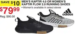 Dunham's Sports MEN'S KAPTIR 4.0 OR WOMEN'S KAPTIR FLOW 2.0 RUNNING SHOES offer