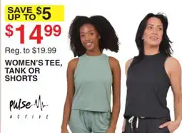 Dunham's Sports WOMEN'S TEE, TANK OR SHORTS offer