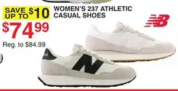 Dunham's Sports NEW BALANCE WOMEN'S 237 ATHLETIC CASUAL SHOES offer