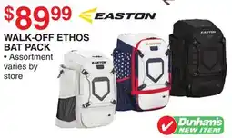 Dunham's Sports EASTON WALK-OFF ETHOS BAT PACK offer