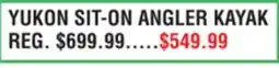 Dunham's Sports YUKON SIT-ON ANGLER KAYAK offer