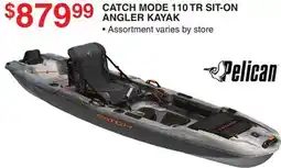 Dunham's Sports CATCH MODE 110 TR SIT-ON ANGLER KAYAK offer