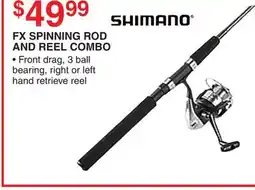 Dunham's Sports FX SPINNING ROD AND REEL COMBO offer